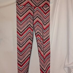 Aerie Multicolor Chevron Leggings
